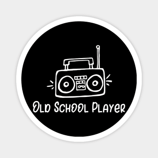 Old School Player Magnet